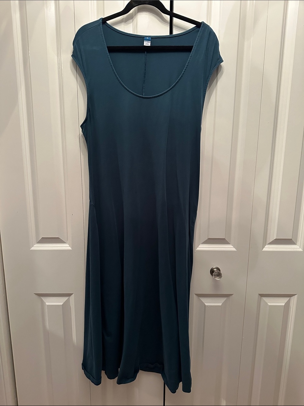 Old Navy Teal Scoop-Neck Maxi Dress XL